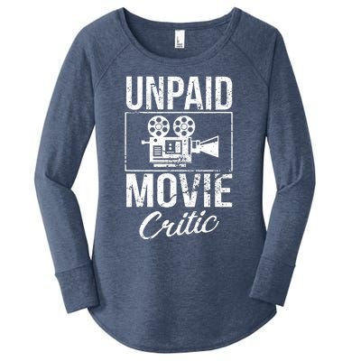 Unpaid Movie Critic Women's Perfect Tri Tunic Long Sleeve Shirt