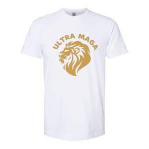 Ultra MAGA Conservative Anti Biden Softstyle CVC T-Shirt