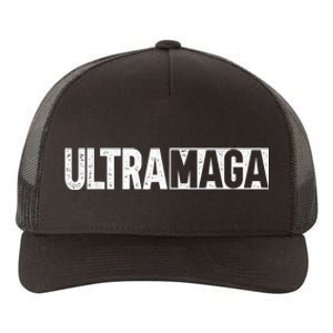 Ultra MAGA Conservative Anti Joe Biden Yupoong Adult 5-Panel Trucker Hat