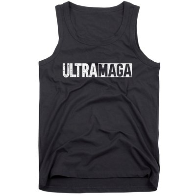 Ultra MAGA Conservative Anti Joe Biden Tank Top