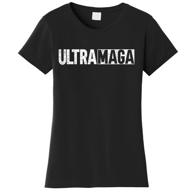 Ultra MAGA Conservative Anti Joe Biden Women's T-Shirt