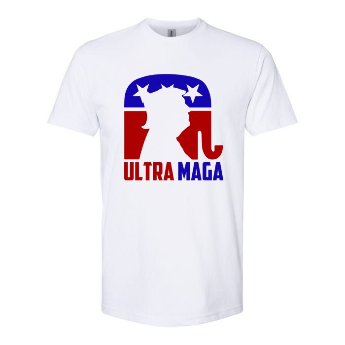 Ultra MAGA Conservative Donald Trump Softstyle CVC T-Shirt