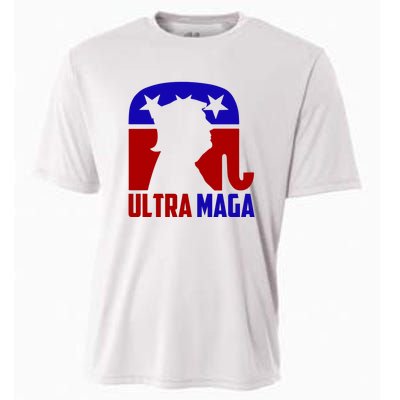 Ultra MAGA Conservative Donald Trump Cooling Performance Crew T-Shirt