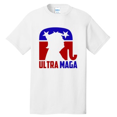 Ultra MAGA Conservative Donald Trump Tall T-Shirt