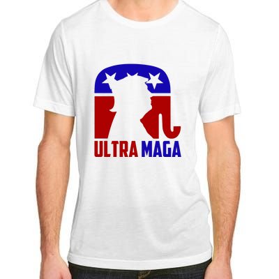 Ultra MAGA Conservative Donald Trump Adult ChromaSoft Performance T-Shirt