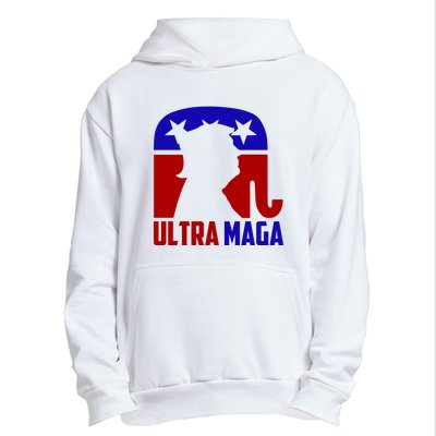 Ultra MAGA Conservative Donald Trump Urban Pullover Hoodie