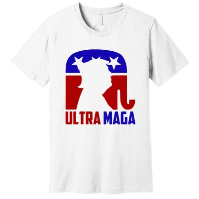 Ultra MAGA Conservative Donald Trump Premium T-Shirt