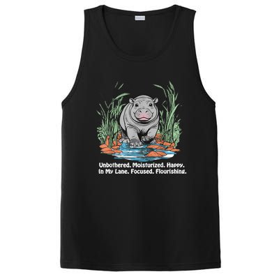 Unbothered Moo Deng Bouncy Pig PosiCharge Competitor Tank