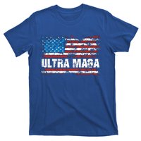 Ultra MAGA Distressed United States Of America USA Flag T-Shirt