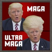 Ultra Maga Donald J Trump Ultra Maga Cotton Canvas Backpack