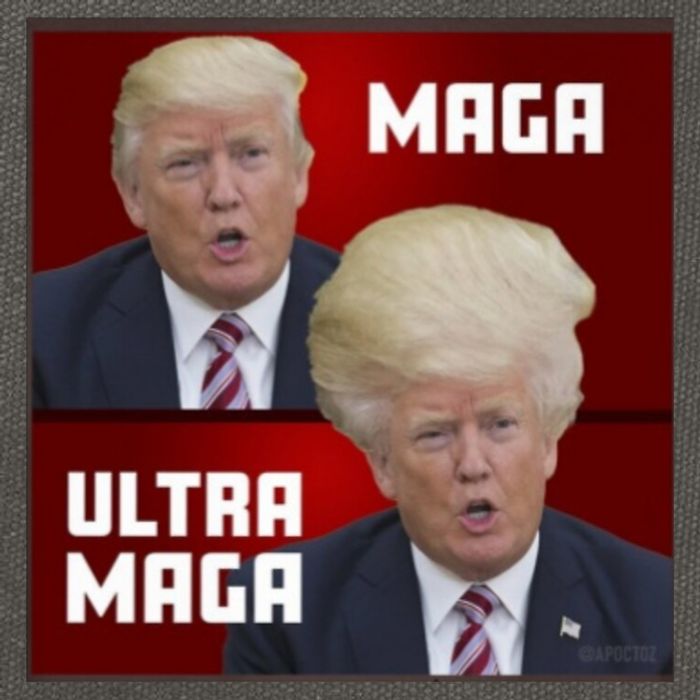 Ultra Maga Donald J Trump Ultra Maga Cotton Canvas Backpack