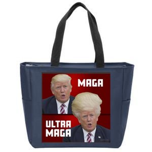 Ultra Maga Donald J Trump Ultra Maga Zip Tote Bag