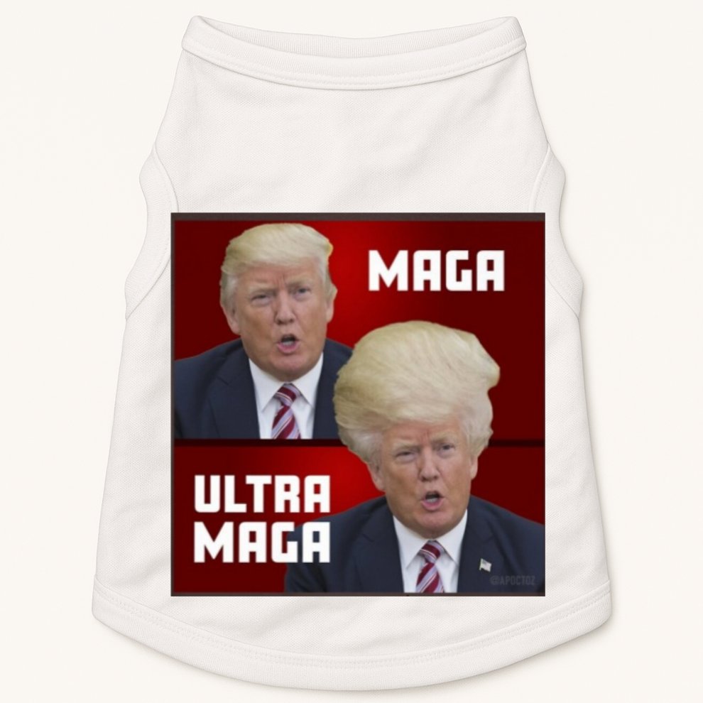 Ultra Maga Donald J Trump Ultra Maga Doggie Tank
