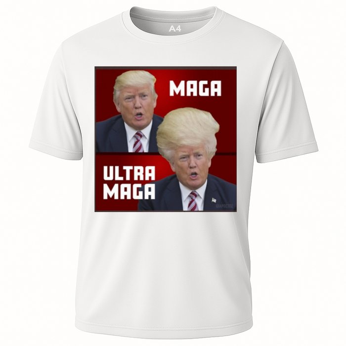 Ultra Maga Donald J Trump Ultra Maga Performance Shirt