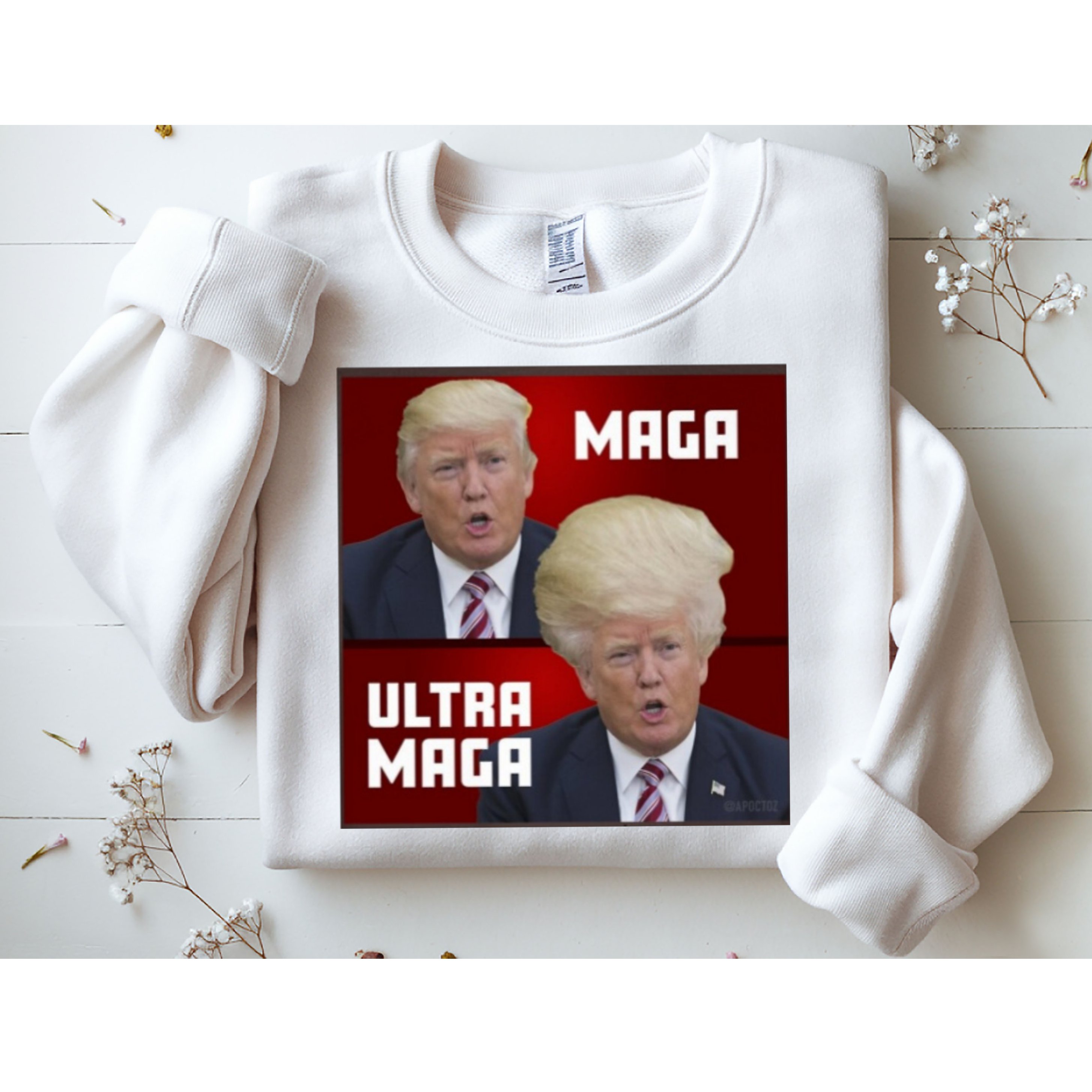 Ultra Maga Donald J Trump Ultra Maga Sweatshirt