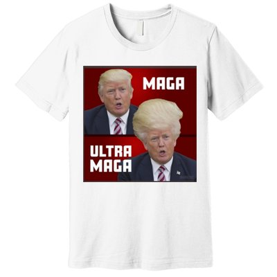 Ultra Maga Donald J Trump Ultra Maga Premium T-Shirt
