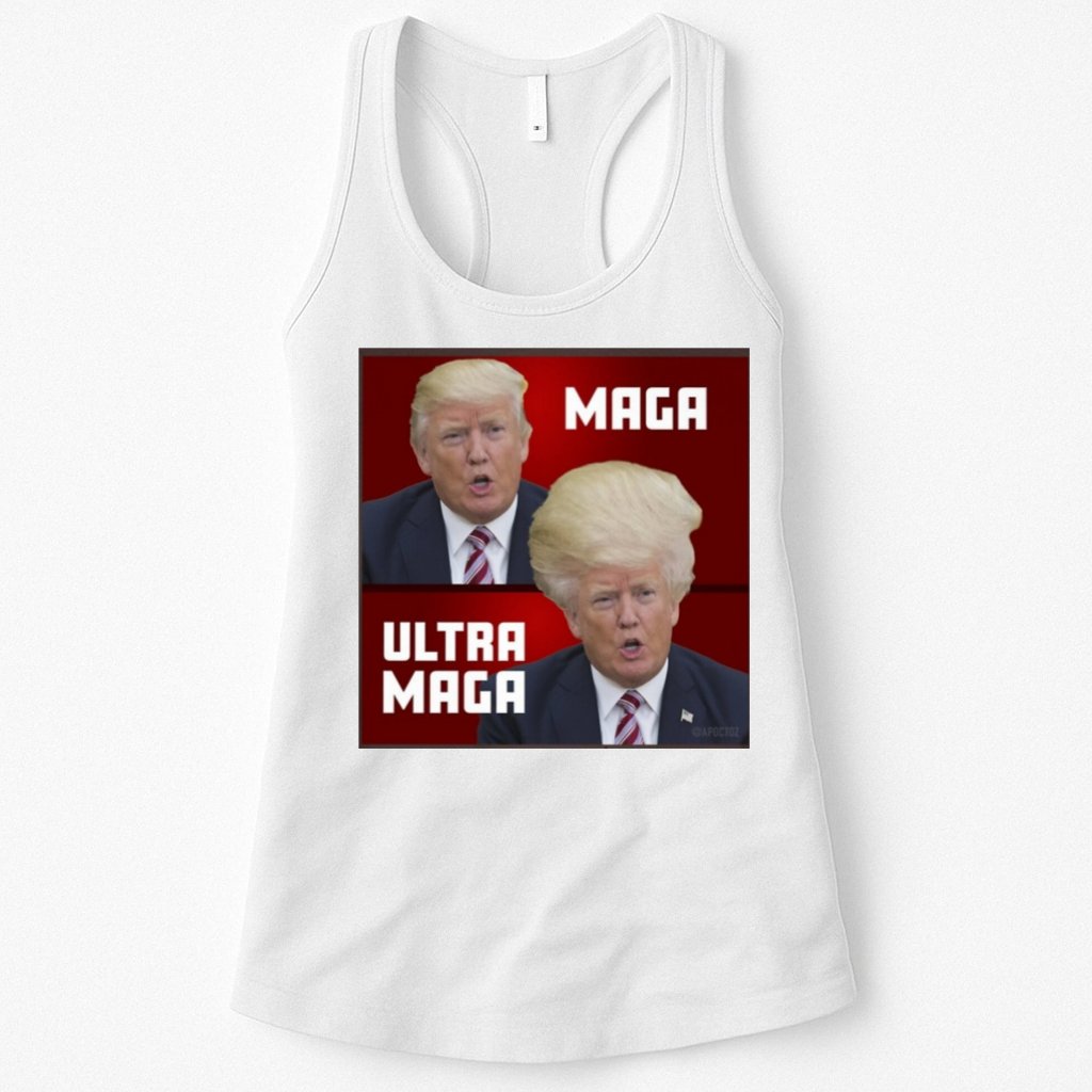 Ultra Maga Donald J Trump Ultra Maga Womens Tank Top