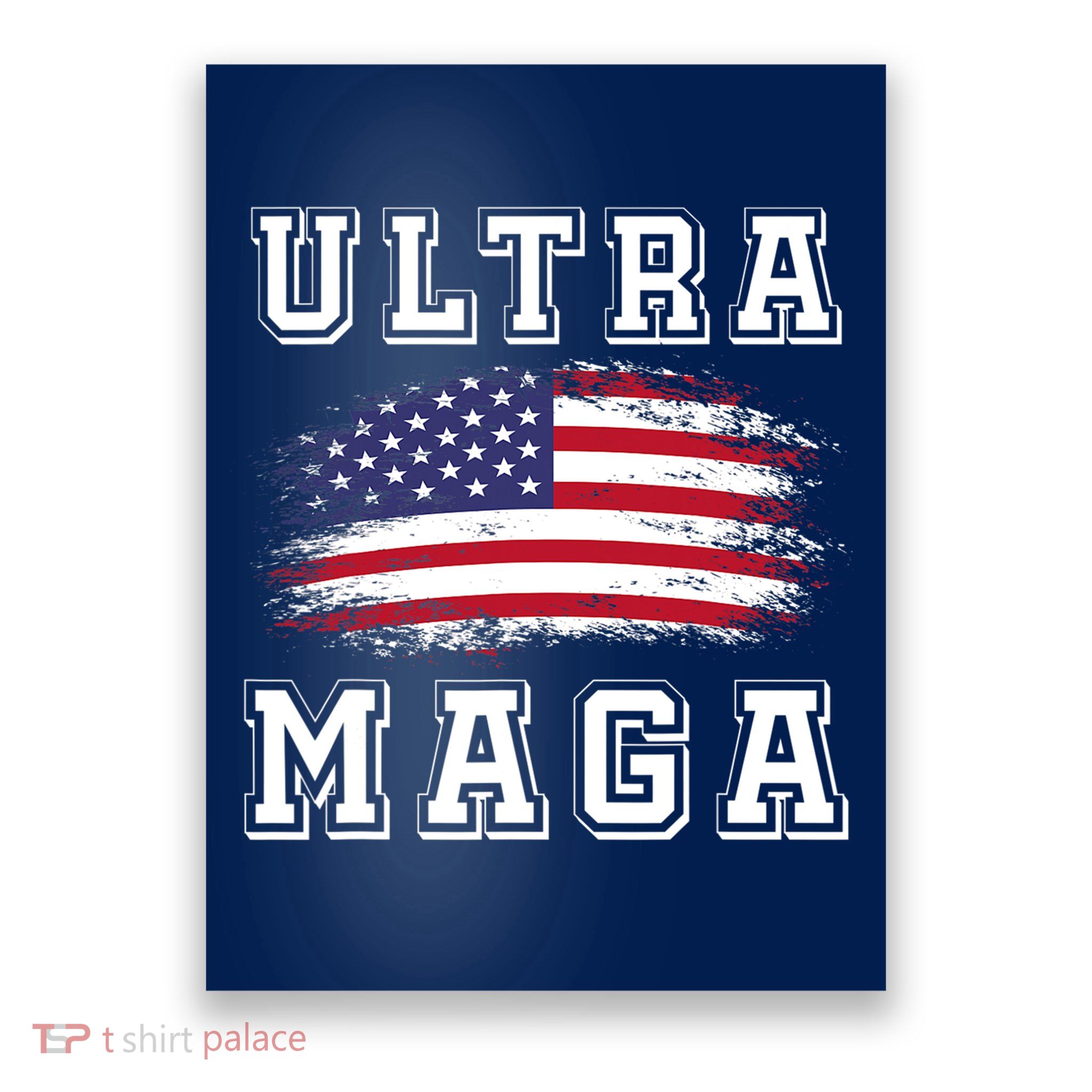 Ultra Maga Donald Trump American Pro Freedom Ultra MAGA Poster
