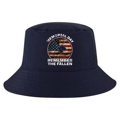 US Memorial Day Remember The Fallen Cool Comfort Performance Bucket Hat