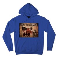 Usa Memorial Day Military Veterans Day We Thank You Funny Gift Hoodie