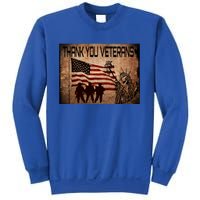 Usa Memorial Day Military Veterans Day We Thank You Funny Gift Sweatshirt