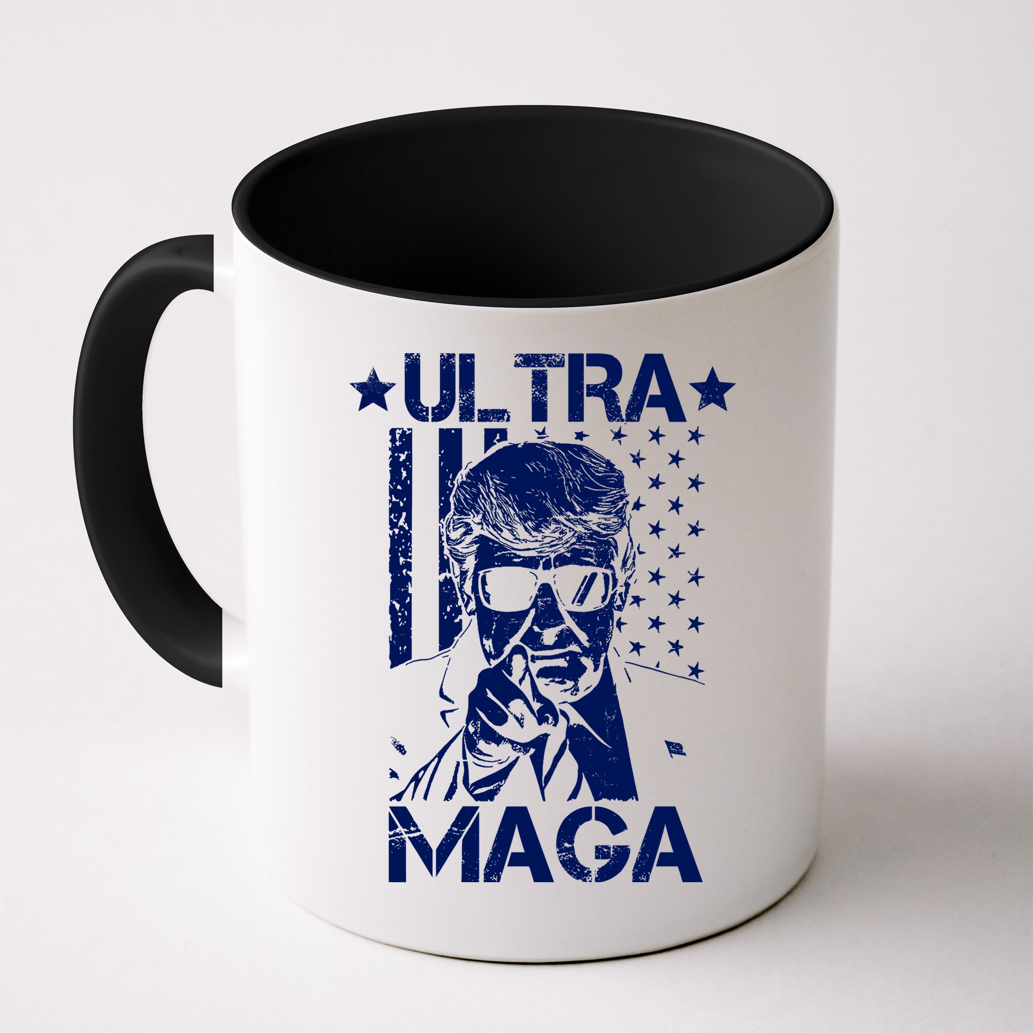 Ultra Maga Donald Trump USA Flag Mug