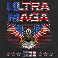 Ultra Mega Eagle 2022, Ultra Maga Tee AMERICAN, FLAG, EAGLE Cool Comfort Performance Bucket Hat