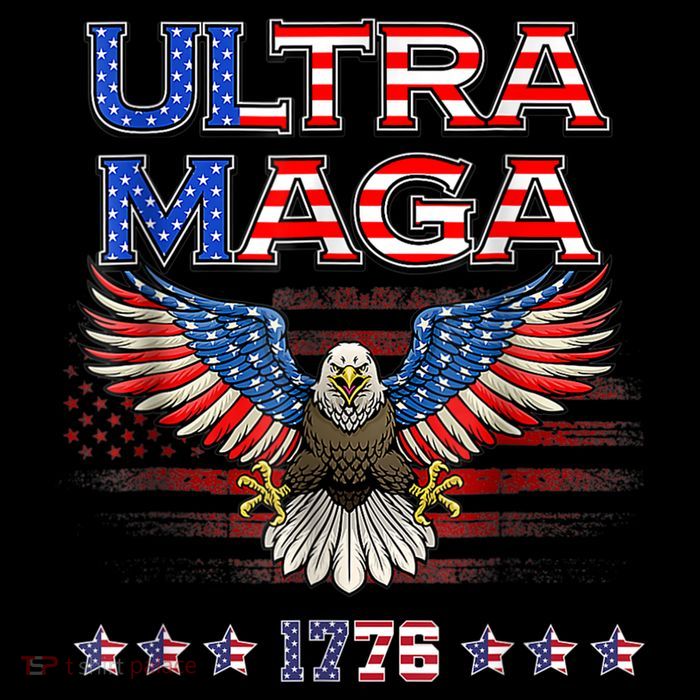 Ultra Mega Eagle 2022, Ultra Maga Tee AMERICAN, FLAG, EAGLE Impact Tech Backpack