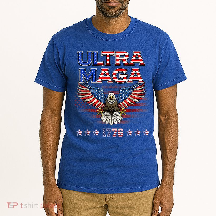 Ultra Mega Eagle 2022, Ultra Maga Tee AMERICAN, FLAG, EAGLE Tall T-Shirt