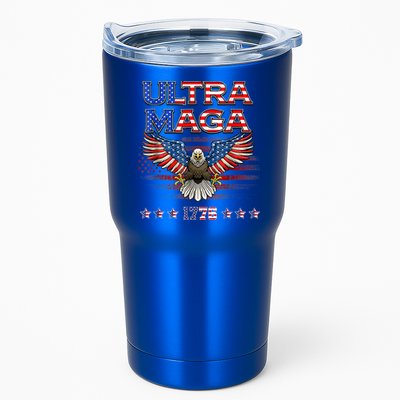 Ultra Mega Eagle 2022, Ultra Maga Tee AMERICAN, FLAG, EAGLE Tumbler