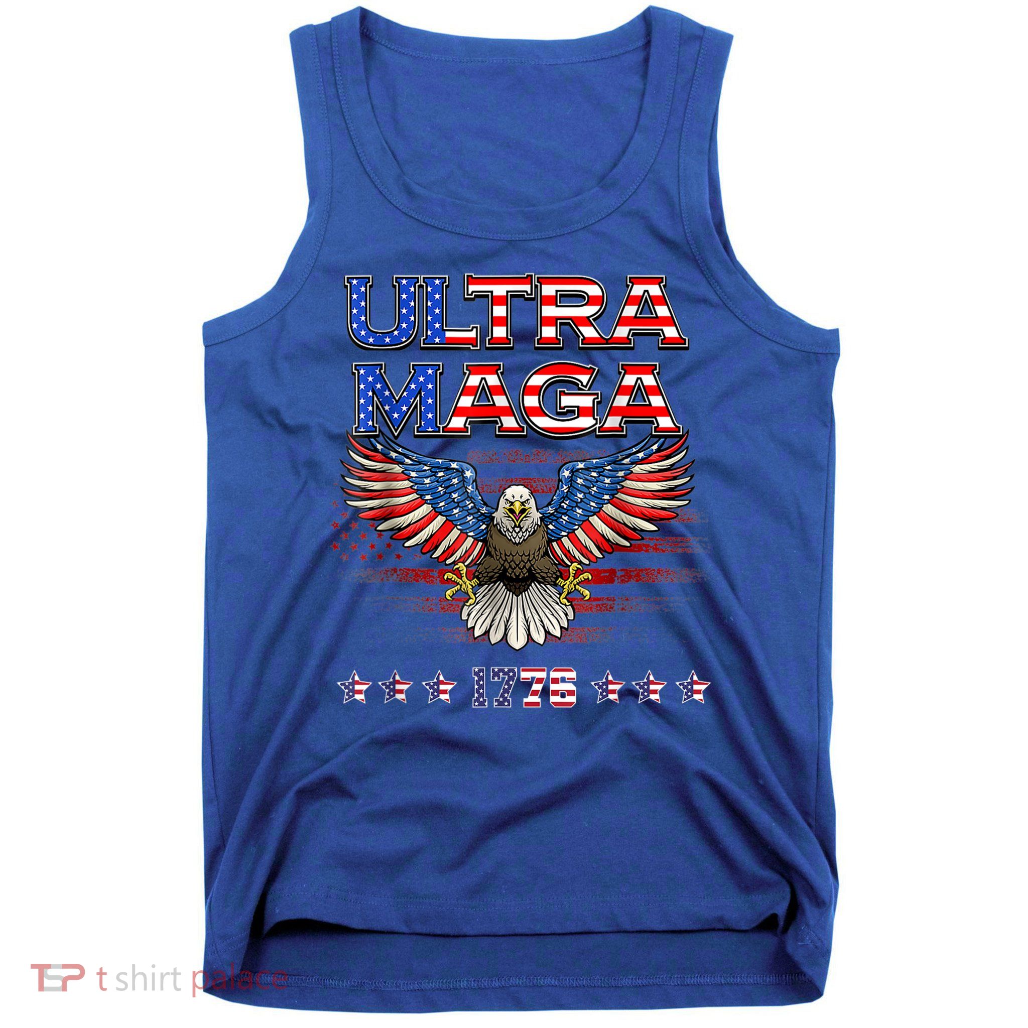Ultra Mega Eagle 2022, Ultra Maga Tee AMERICAN, FLAG, EAGLE Tank Top