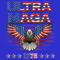 Ultra Mega Eagle 2022, Ultra Maga Tee AMERICAN, FLAG, EAGLE Zip Tote Bag