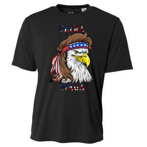 ultra maga eagle mullet merica 4th of july american flag Cooling Performance Crew T-Shirt