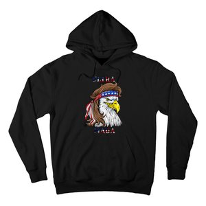 ultra maga eagle mullet merica 4th of july american flag Hoodie