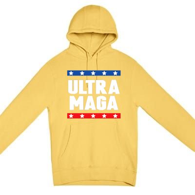 Ultra Maga: Embrace The Trump 2024 Wave Premium Pullover Hoodie