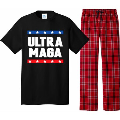 Ultra Maga: Embrace The Trump 2024 Wave Pajama Set