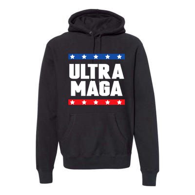 Ultra Maga: Embrace The Trump 2024 Wave Premium Hoodie