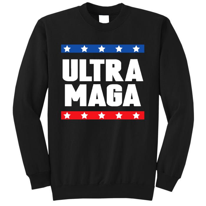 Ultra Maga: Embrace The Trump 2024 Wave Tall Sweatshirt