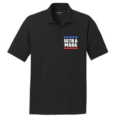 Ultra Maga: Embrace The Trump 2024 Wave PosiCharge RacerMesh Polo