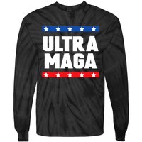 Ultra Maga: Embrace The Trump 2024 Wave Tie-Dye Long Sleeve Shirt