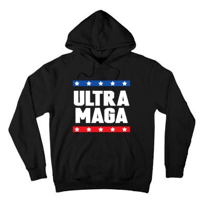 Ultra Maga: Embrace The Trump 2024 Wave Tall Hoodie