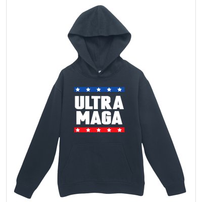 Ultra Maga: Embrace The Trump 2024 Wave Urban Pullover Hoodie