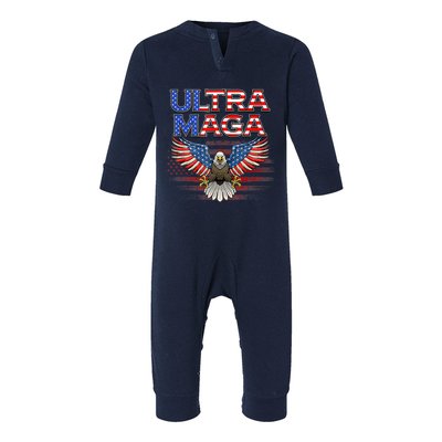 Ultra Mega Eagle 2022 Infant Fleece One Piece