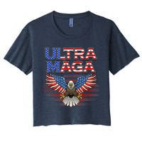 Ultra Mega Eagle 2022 Women's Crop Top Tee