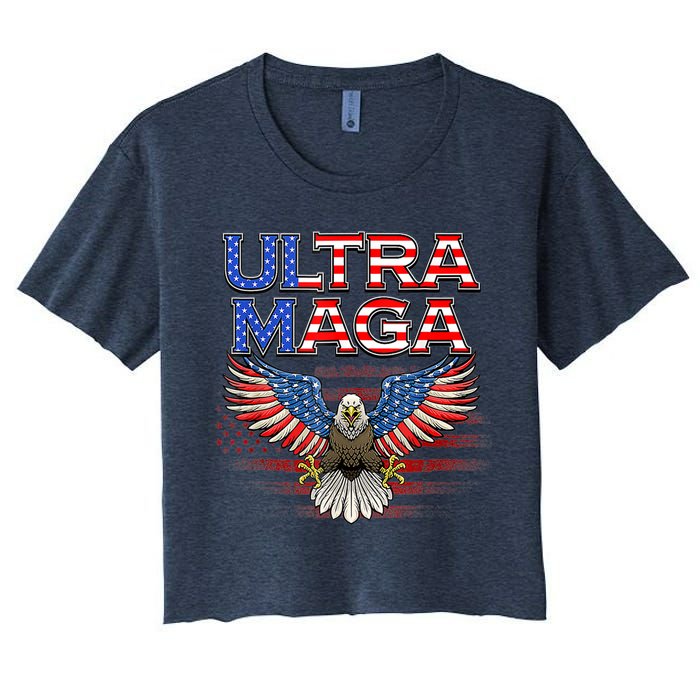 Ultra Mega Eagle 2022 Women's Crop Top Tee
