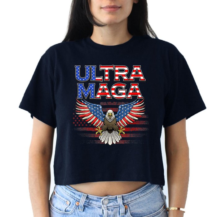 Ultra Mega Eagle 2022 Women's Crop Top Tee