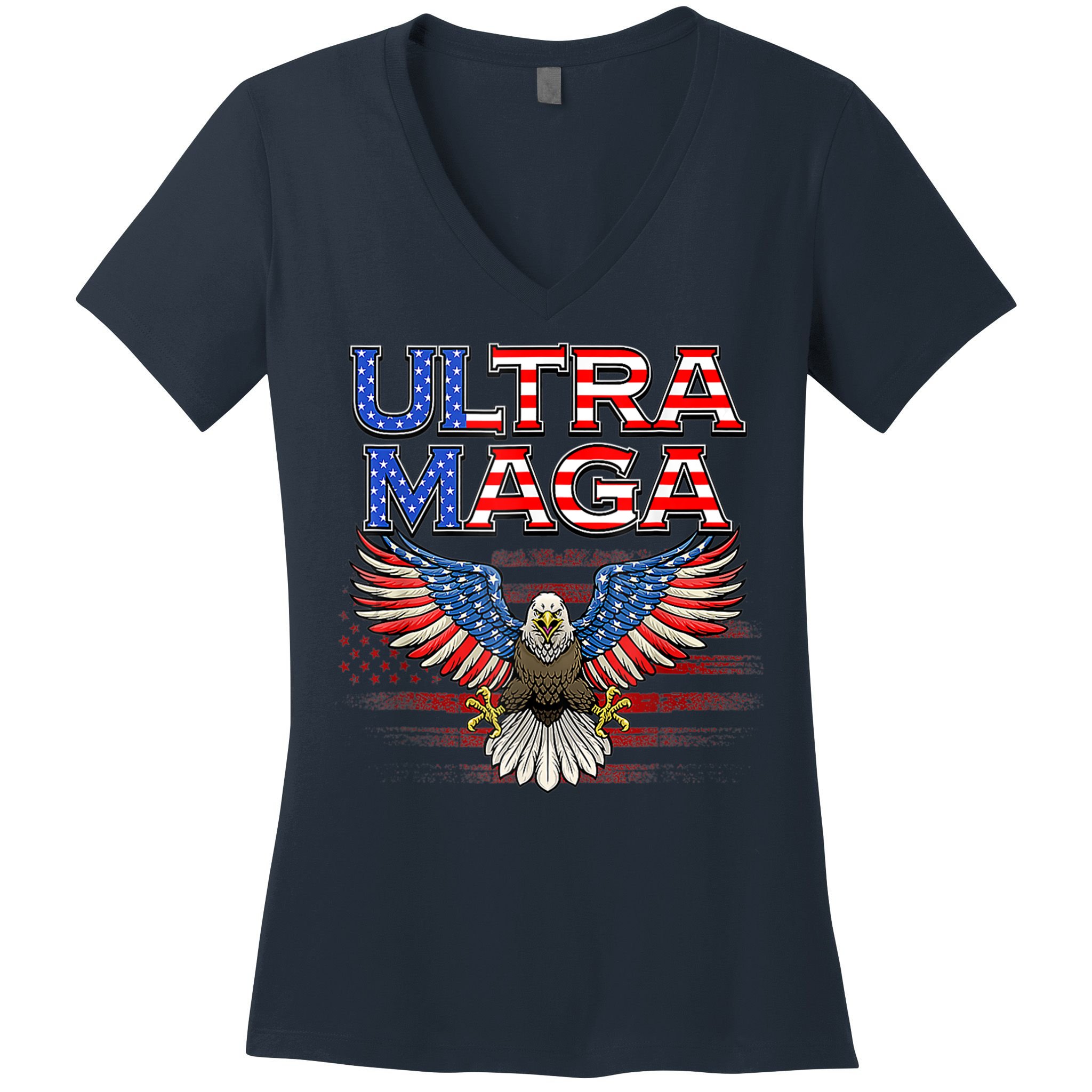 Ultra Mega Eagle 2022 Women's V-Neck T-Shirt