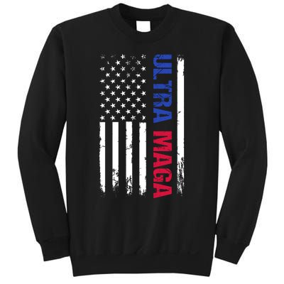 Ultra Maga Flag Sweatshirt