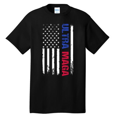 Ultra Maga Flag Tall T-Shirt