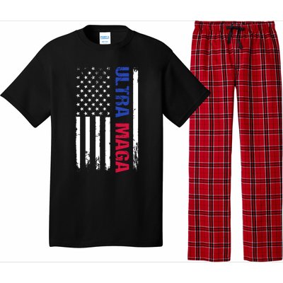 Ultra Maga Flag Pajama Set